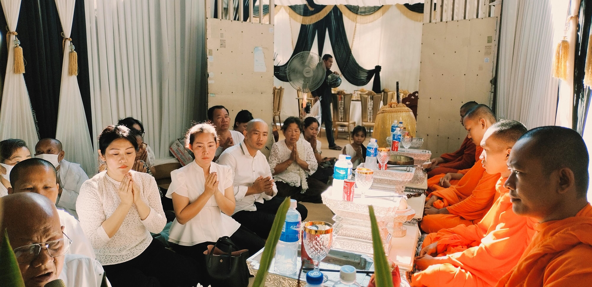 Buddhist Almsgiving Ceremony