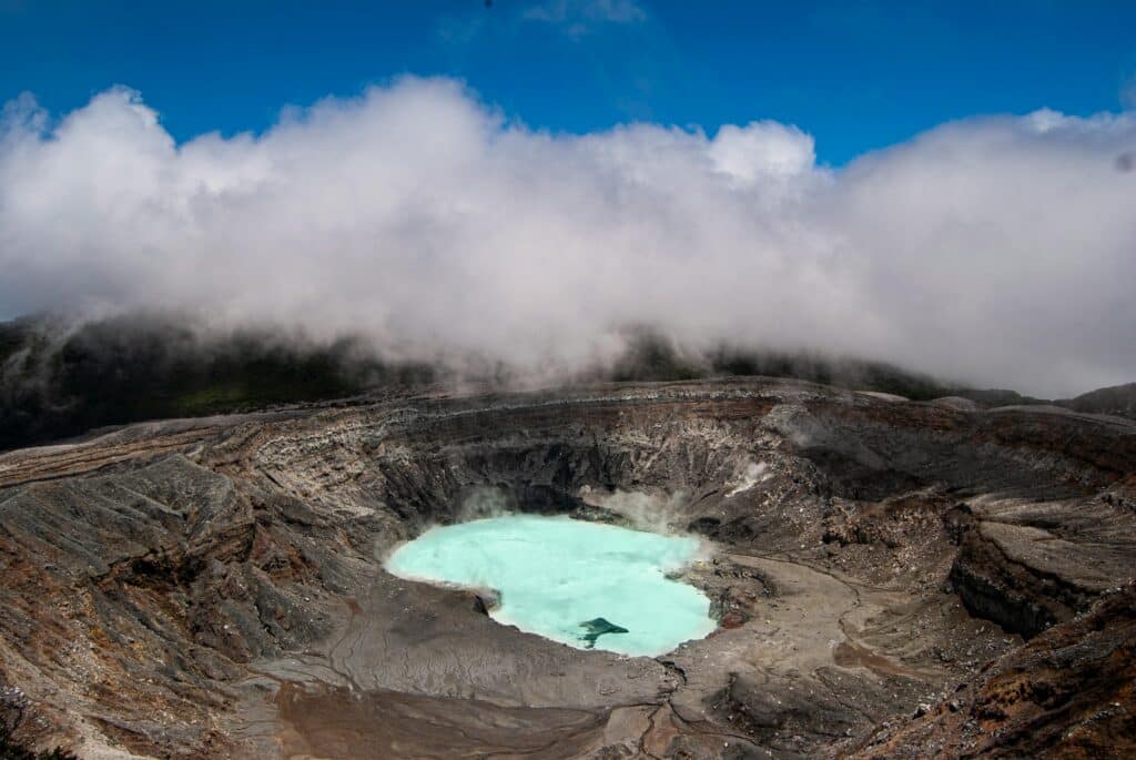 Poás Volcano in Costa Rica Guatemala and Costa Rica