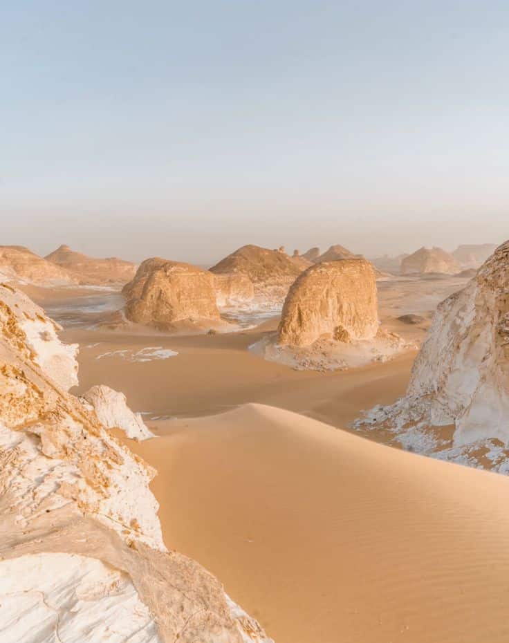 White & Black Desert