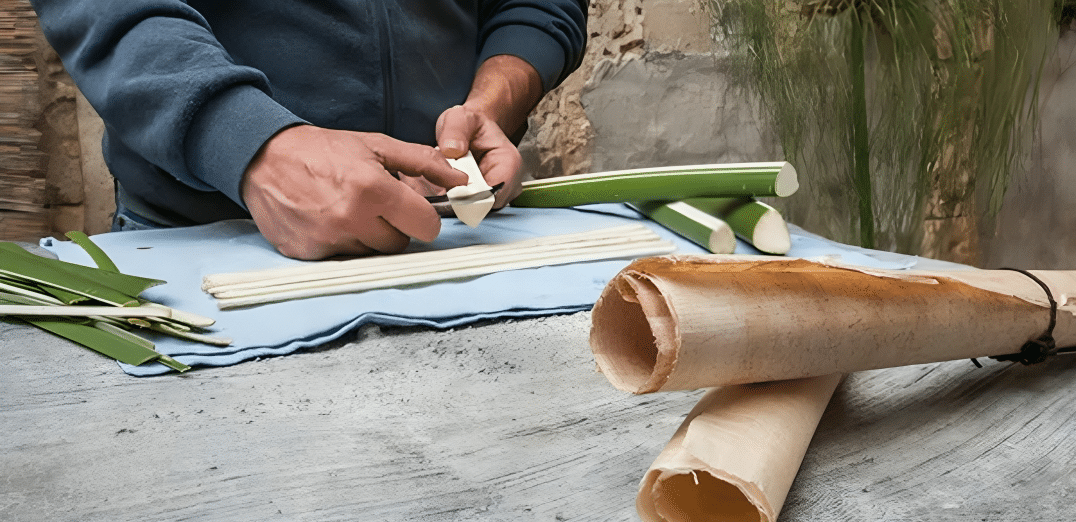 Papyrus-Making Demonstration