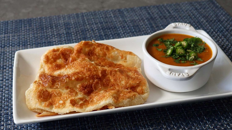 Roti Canai — Flaky Flatbread Perfection