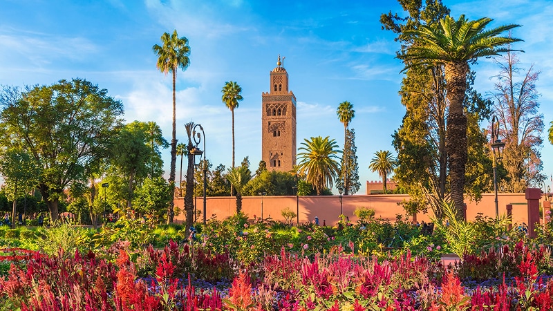 Visit the Koutoubia Mosque and Gardens